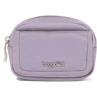 Baggallini Mini Pocket Cosmetic Bag In Purple