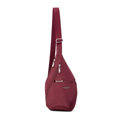 Baggallini Mini Sling In Burgundy