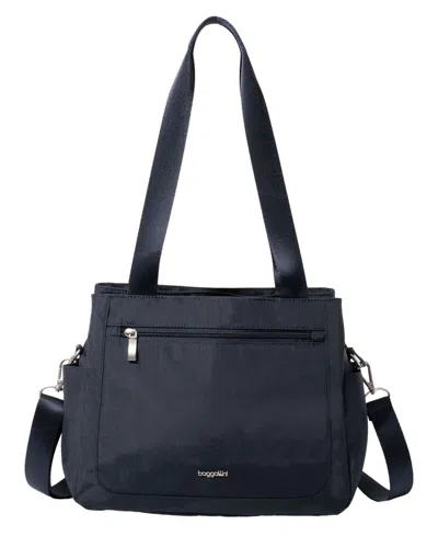Baggallini Modern All Time Small Satchel Handbag In Blue