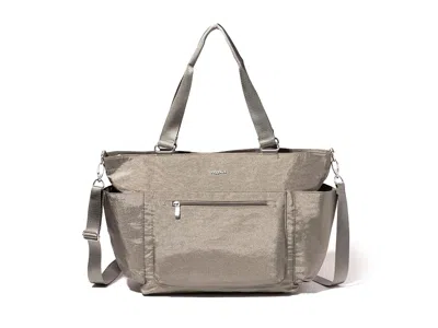 Baggallini Modern Avenue Tote Tote Handbags Sterling Shimmer: One Size In Gray