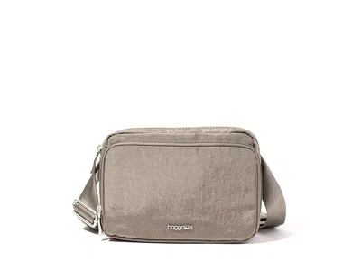 Baggallini Modern Belt Bag Cross Body Handbags Sterling Shimmer: One Size In Gray