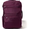 Baggallini Modern Convertible Travel Backpack In Mulberry
