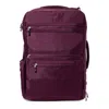 Baggallini Modern Convertible Travel Backpack In Mulberry