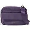 Baggallini Modern Double Zip Crossbody Bag In Purple