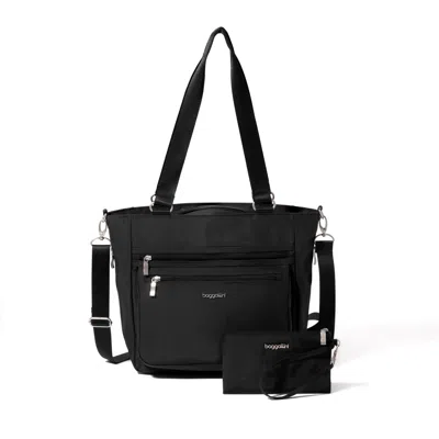 Baggallini Modern Everyday Shopper Tote In Black