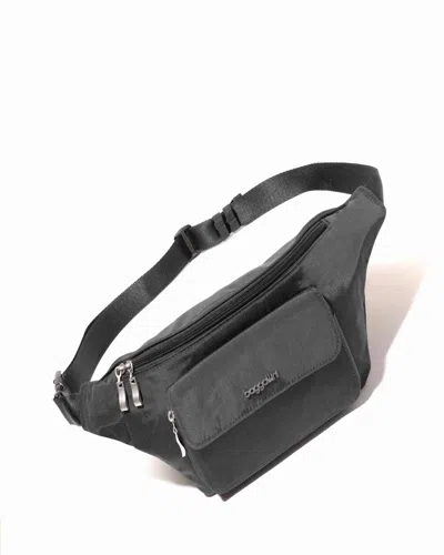 Baggallini Modern Everywhere Adjustable Belt Bag Sling In Black