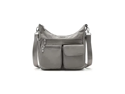 Baggallini Modern Everywhere Bagg Emf Blocking Pocket Cross Body Handbags Moonrock: One Size In Multi
