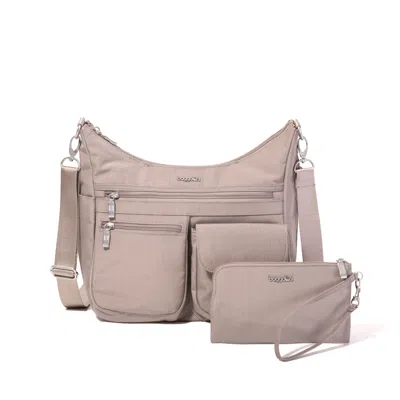 Baggallini Modern Everywhere Bagg Emf Blocking Pocket In Pink