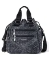 Baggallini Modern Everywhere Drawstring Bag In Midnight Blossom