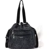 Baggallini Modern Everywhere Drawstring Crossbody Bucket Bag In Black