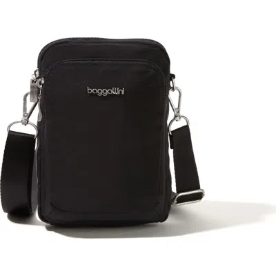 Baggallini Modern Everywhere Explorer Small Crossbody Bag In Black