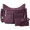 Baggallini Modern Everywhere Hobo Crossbody Bag With Wristlet