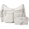 Baggallini Modern Everywhere Hobo Crossbody Bag With Wristlet