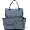 Baggallini Modern Everywhere Laptop Backpack In Blue