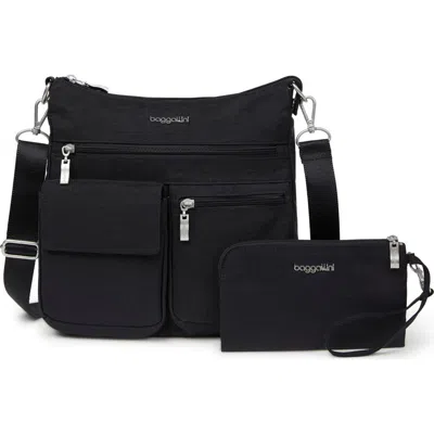 BAGGALLINI BAGGALLINI MODERN EVERYWHERE SLIM CROSSBODY BAG WITH RFID WRISTLET