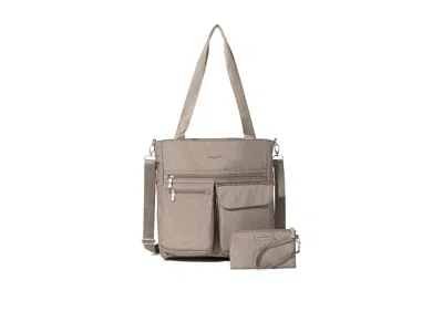 Baggallini Modern Everywhere Tote Tote Handbags Sterling Shimmer: One Size In Gray