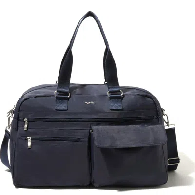 Baggallini Modern Everywhere Travel Duffel Bag In French Navy