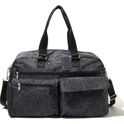 Baggallini Modern Everywhere Travel Duffel Bag In Midnight Blossom