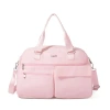 Baggallini Modern Everywhere Travel Duffel Weekender Bag In Bagg Pink