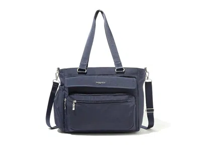 Baggallini Modern Laptop Tote Handbags French Navy: One Size In Blue