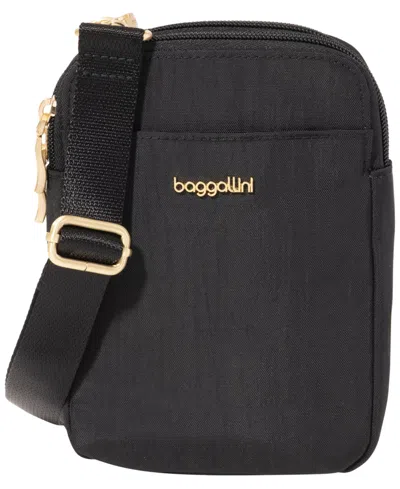 Baggallini Modern Mini Crossbody Handbag In Black