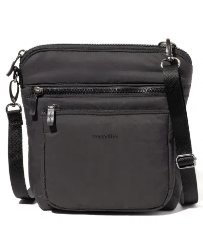 Baggallini Modern Pocket Adjustable Strap Crossbody Bag In Black