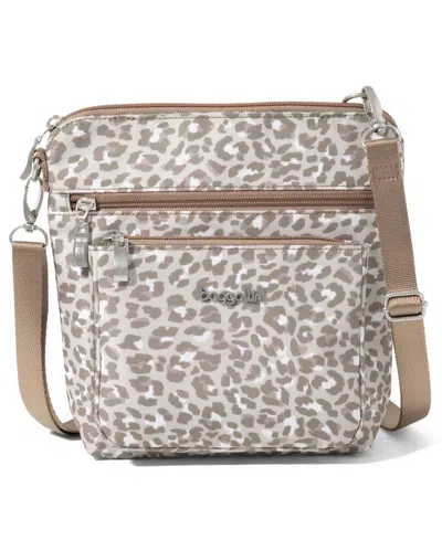 Baggallini Modern Pocket Adjustable Strap Crossbody Bag In Brown