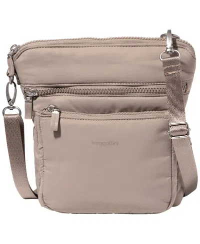 Baggallini Modern Pocket Adjustable Strap Crossbody Bag In Neutral