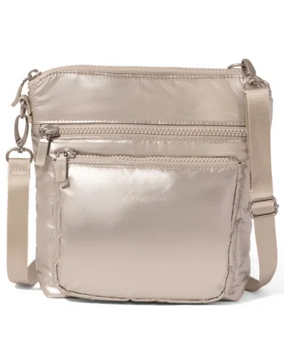 Baggallini Modern Pocket Adjustable Strap Crossbody Bag In Neutral