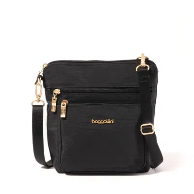 Baggallini Modern Pocket Crossbody In Black