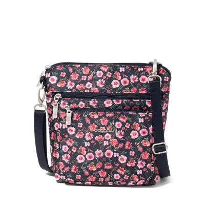 Baggallini Modern Pocket Crossbody In Pink