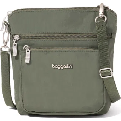 Baggallini Modern Pocket Crossbody Bag In Green