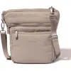 Baggallini Modern Pocket Crossbody Bag In Moonrock Puff