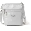 Baggallini Modern Pocket Crossbody Bag In Silver