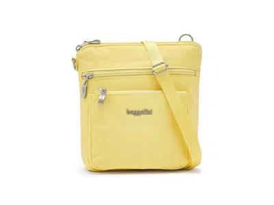 Baggallini Modern Pocket Crossbody Cross Body Handbags Butter Yellow: One Size In Multi