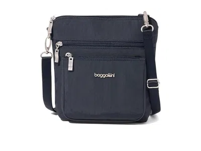 Baggallini Modern Pocket Crossbody Cross Body Handbags French Navy: One Size In Blue