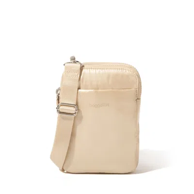 Baggallini Modern Take Two Rfid Crossbody In Neutral