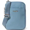 Baggallini Modern Take Two Rfid Crossbody Bag In Cornflower Twill
