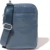 Baggallini Modern Take Two Rfid Crossbody Bag In Mist Gloss Ripstop