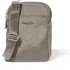 Baggallini Modern Take Two Rfid Crossbody Bag In Sterling Shimmer