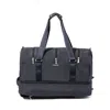 Baggallini Multi Zip Convertible Duffel In Gray