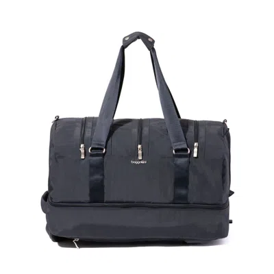 Baggallini Multi Zip Convertible Duffel In Gray