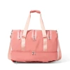 Baggallini Multizip Convertible Duffel In Pink