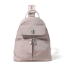 Baggallini Naples Convertible Sling Backpack In Blush Shimmer