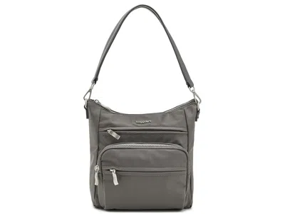 Baggallini Nolita Convertible Crossbody Cross Body Women's Handbags Opal Grey Twill, Nylon