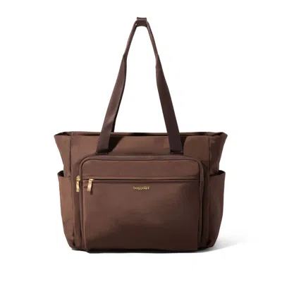 Baggallini Nolita Laptop Tote In Brown