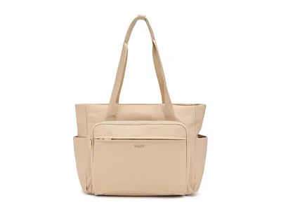 Baggallini Nolita Laptop Tote Tote Handbags Desert Sand Twill: One Size