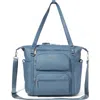 Baggallini Nolita Small Convertible Backpack In Cornflower Twill