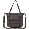 Baggallini Nolita Small Convertible Backpack In Smoke Twill