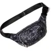 Baggallini On The Go Belt Bag Waist Pack In Black Divine Rose